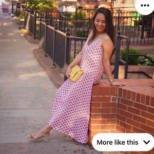 Zara Polka Dot Maxi Dress
